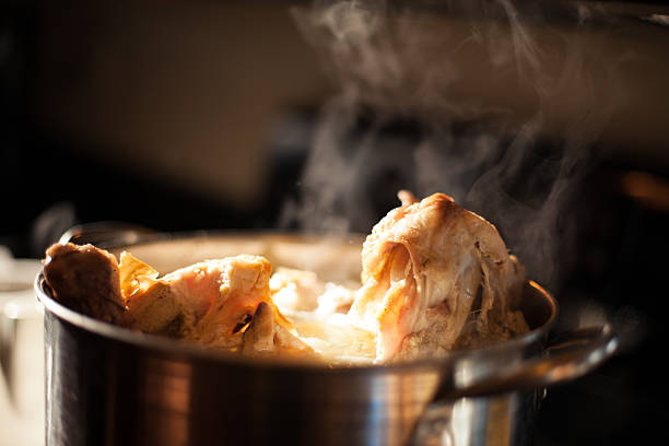 chicken in a seafood boil