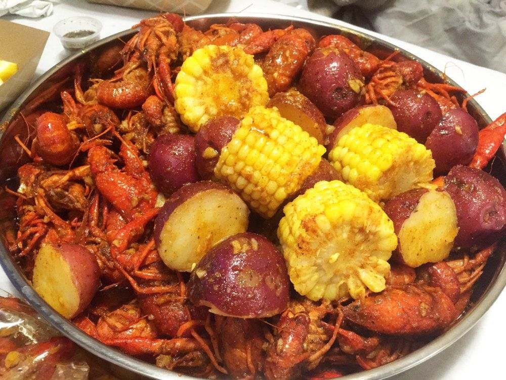 Louisiana seafood boil