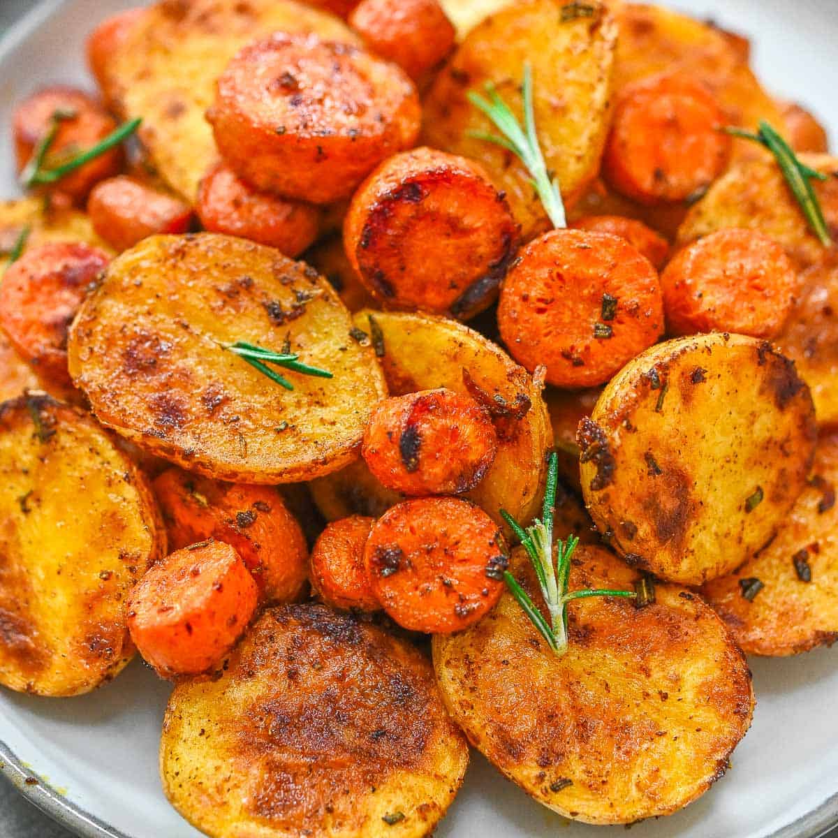 Crabby Bags Roasted Potatoes and Carrots 