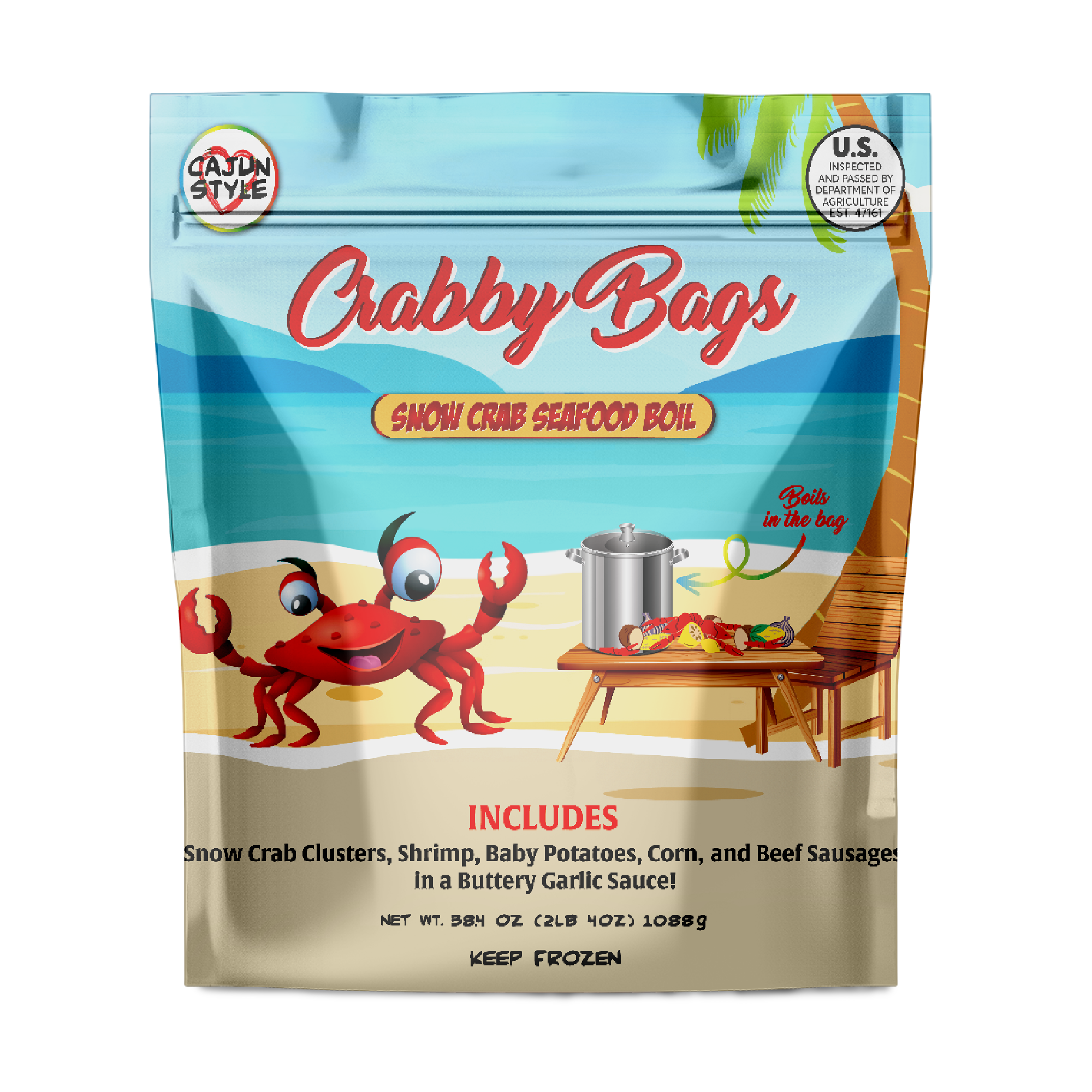 Frozen Seafood Boil in a bag