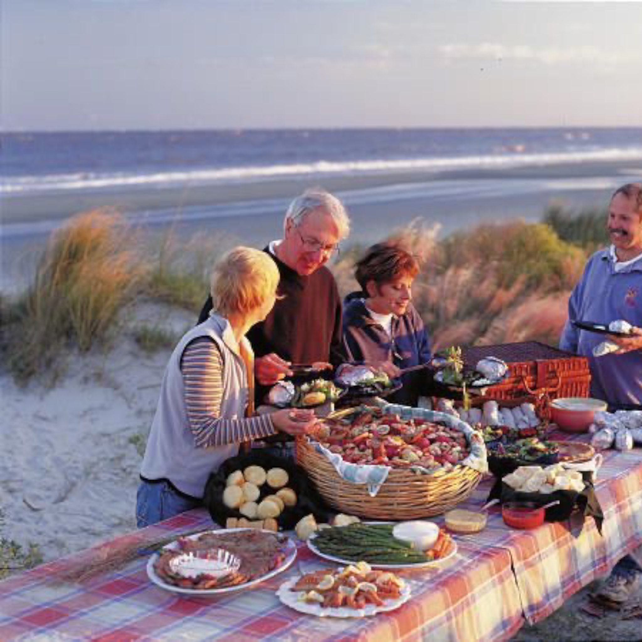 Shrimp and sausage feast